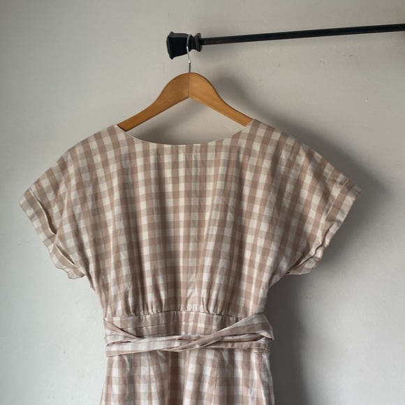 Anthro HD in Paris 2 Gingham Ribboned Dress - Picture 11 of 14